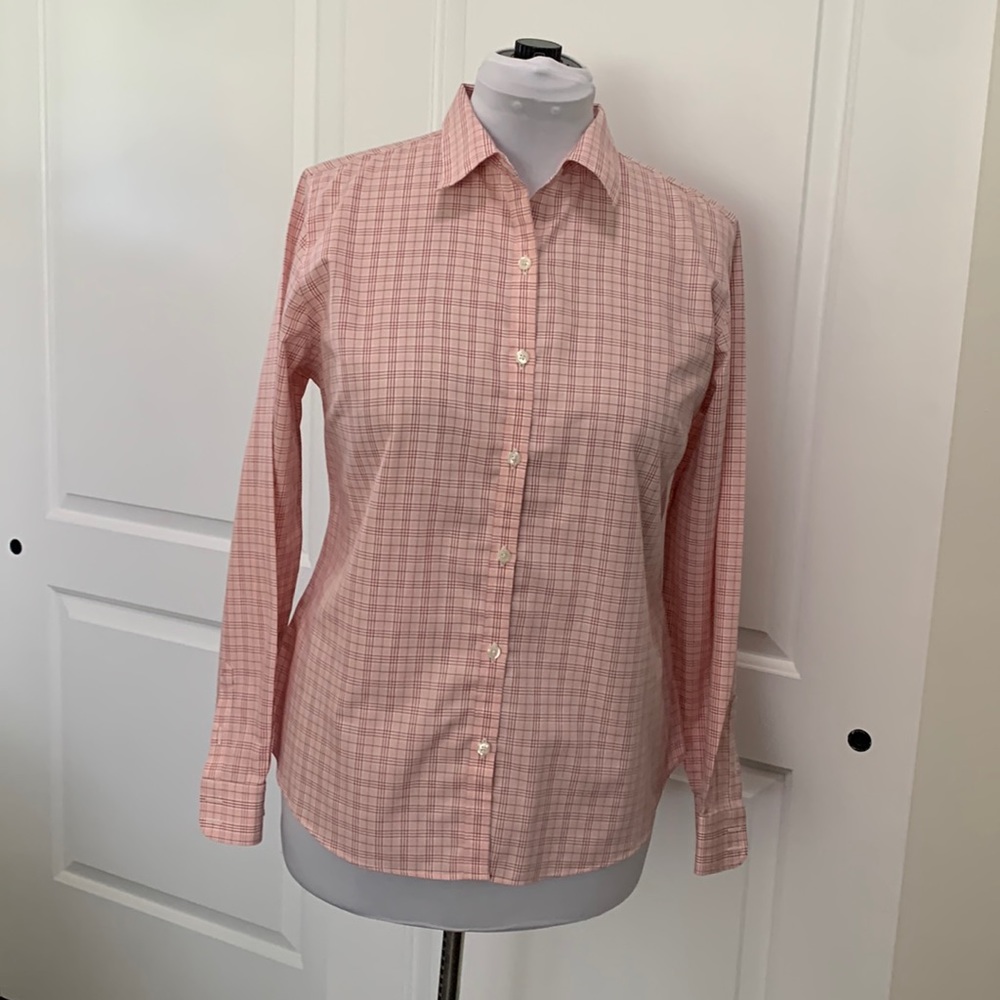 LL BEAN LONG-SLEEVE PLAID SHIRT